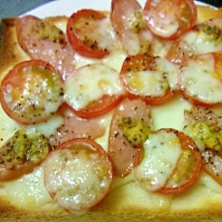 遅く起きた朝に プチトマトースト レシピ 作り方 By Kiri873 楽天レシピ 遅く起きた朝に プチトマトースト レシピ 作り方 By Kiri873 楽天レシピ